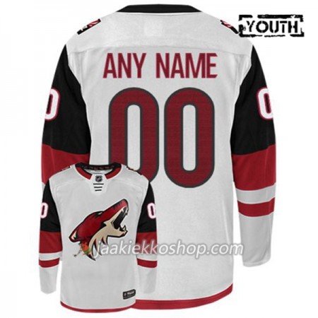 Lapsille NHL Arizona Coyotes Pelipaita Custom Adidas Valkoinen Authentic